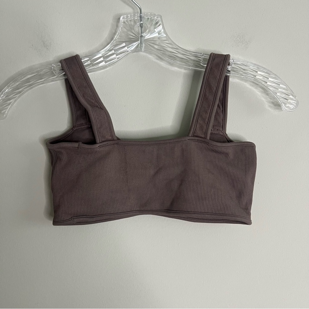 SET Active Mauve Brown Sports Bra - Picture 3 of 5